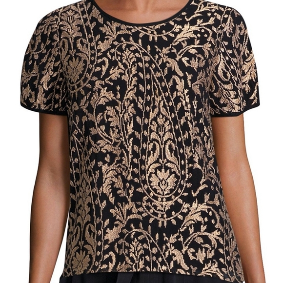 joie embroidered top
